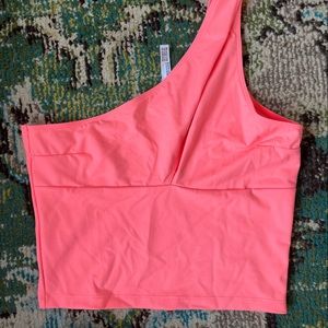 victoria secret one shoulder bra/top